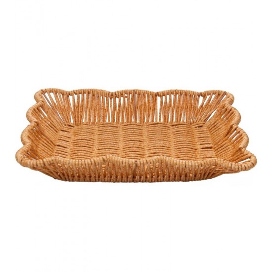 Cesta Botânica 26cm x 20cm x 4,5cm Rattan